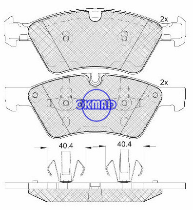 MERCEDES BENZ E-KLASSE (W211) E-KLASSE T-Modell (S211) M-KLASSE (W164) R-KLASSE (W251, V251) GL-KLASSE (X164) Bremsbelag FMSI:D1123-8229 OEM:164 420 08 20 WVA:23922,F1123