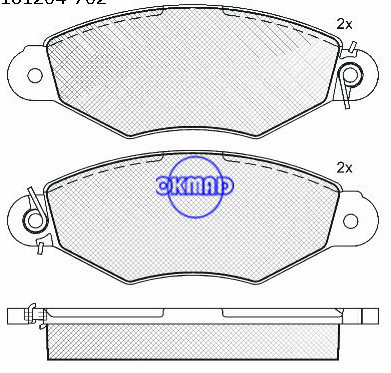 RENAULT KANGOOCITROE Bremsbelag FMSI:D1499-8524,OEM:4251.69,F1499