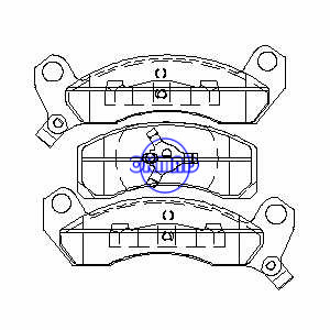 FORD USA MUSTANG Convertible Coupe Country Crown Victoria LTD LINCOLN Continental Mark Town MERCURY Grand Brake pad FMSI: 7379A-D431 7501A-D499 7082A-D199 7082B-D200 7082B-D431 7082C-D199 7378A-D200 7501B-D199 OEM: B3AZ-2001 FDB1231 ، F200