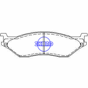 FORD TRUCK E-550 F-450 F53 F59 Bremsbelag FMSI:7644-D777 OEM:F81Z-2001-AA, F777