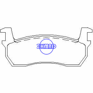 NISSAN MARCH I Micra Canada Plaquette de frein FMSI:7211-D308 OEM:41060-05B90 FDB316 TRW:GDB303 WVA:20957, FF316