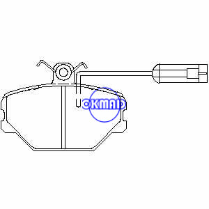 FIAT TEMPRA TIPO UNO LANCIA DEDRA TIANMA CUV Pastilla de freno OEM: 5888781 FDB524 GDB833 WVA: 21100 21101 21104 21105, FF524
