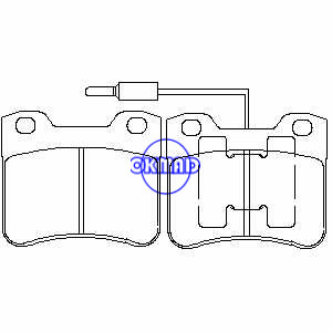 CITROEN AX (ZA-_) Pastilla de freno FDB535 FDB745 GDB906 GDB1031 GDB794 WVA: 21267, FF535