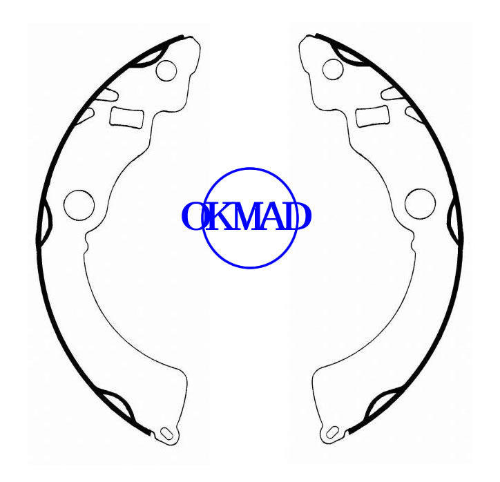 CHEVROLET Metro PONTIAC Firefly SUZUKI Swift Tambours de frein à tambour FMSI: 1489-S724 OEM: 53200-50830, OK-BS123